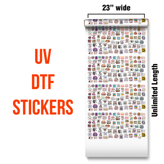 UV DTF Stickers - Gang Sheet