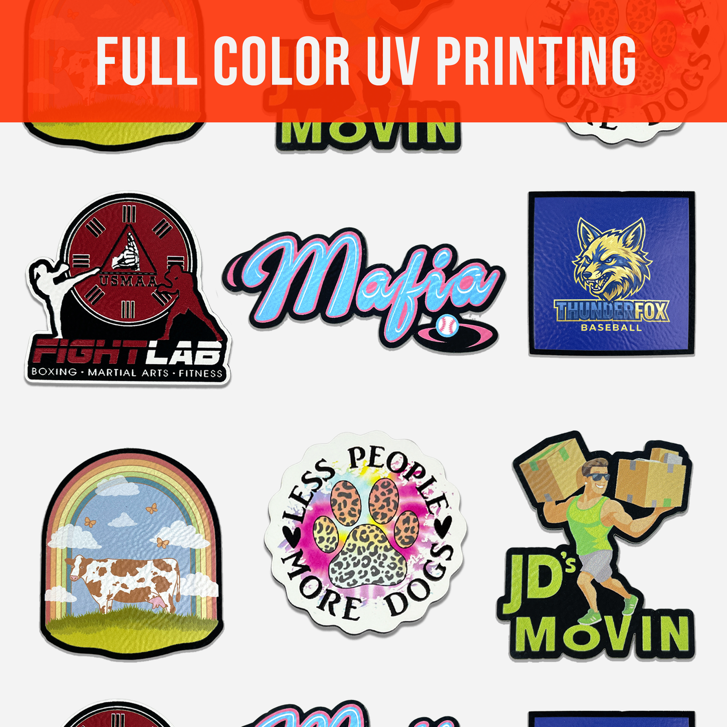 Custom Leatherette Patches (Engraved | UV Printed)