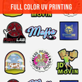 Custom Leatherette Patches (Engraved | UV Printed)