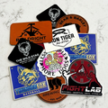 Custom Leatherette Patches (Engraved | UV Printed)
